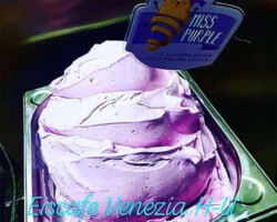 Eiscreme Miss Purple